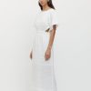 Women Friend of Audrey | Mathilde Summer Midi Dress White