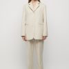 Women Friend of Audrey | Filippa Single Breasted Blazer Winter White