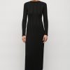 Women Friend of Audrey | Gaia Long Sleeve Knit Dress Black