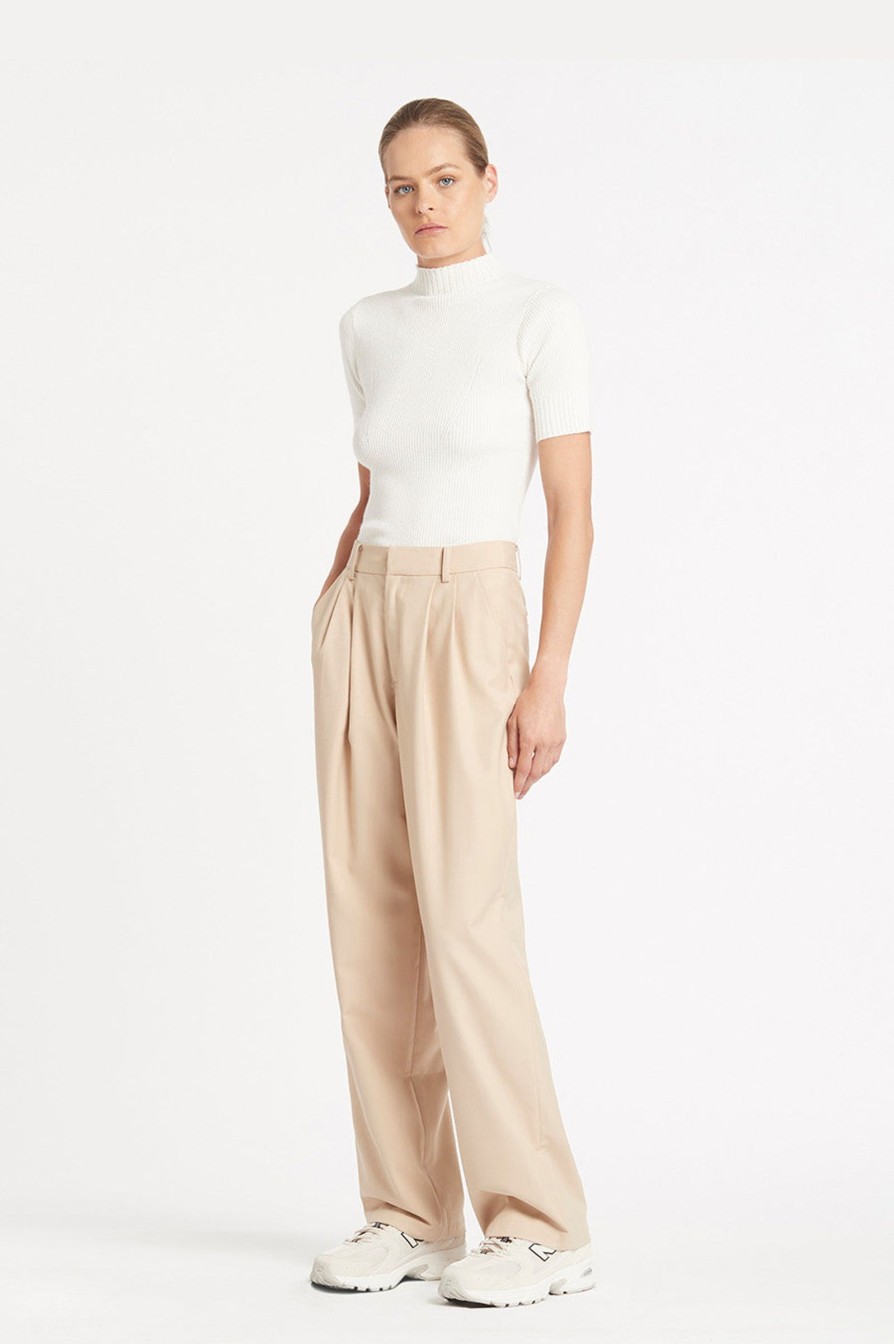 Women Friend of Audrey | Scott Trousers Oatmeal