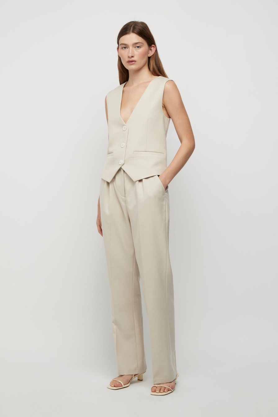 Women Friend of Audrey | Filippa Vest Winter White