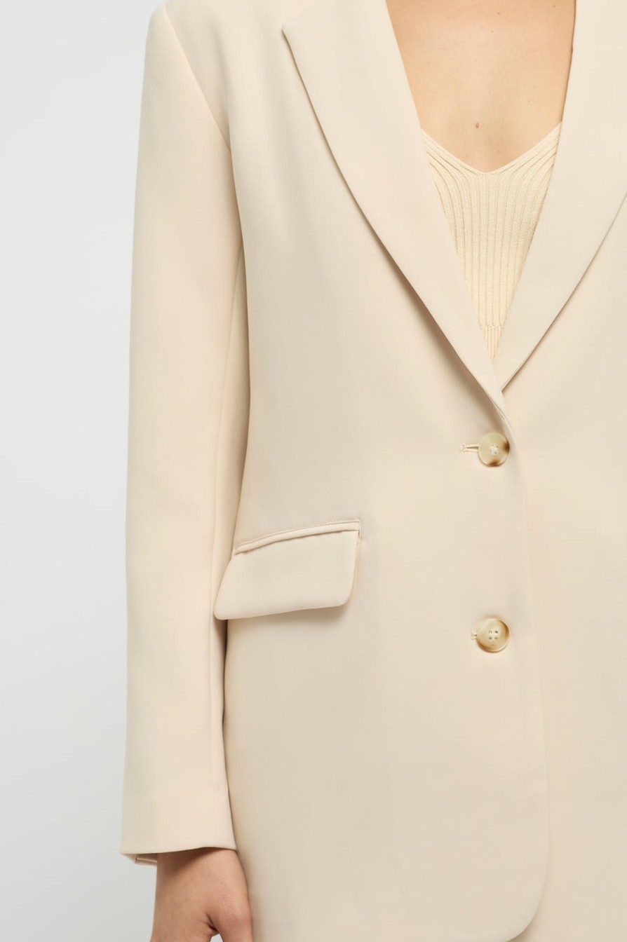 Women Friend of Audrey | Delos Tailored Blazer Buttercream