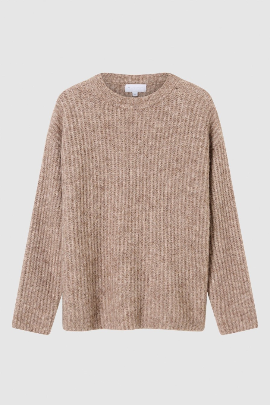 Women Friend of Audrey | Smith Alpaca Wool Knit Cornstalk