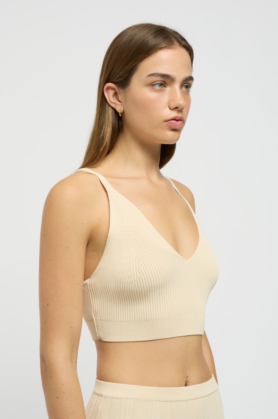 Women Friend of Audrey | Gigi Knit Bralette Buttercream