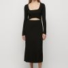 Women Friend of Audrey | Justine Knit Dress Black