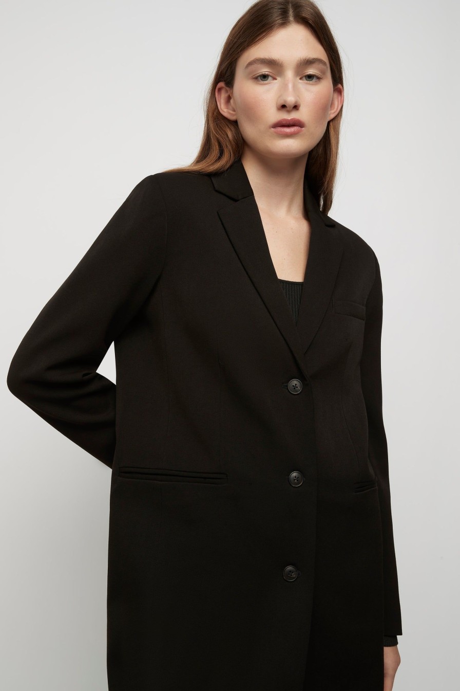 Women Friend of Audrey | Zane Classic Coat Black