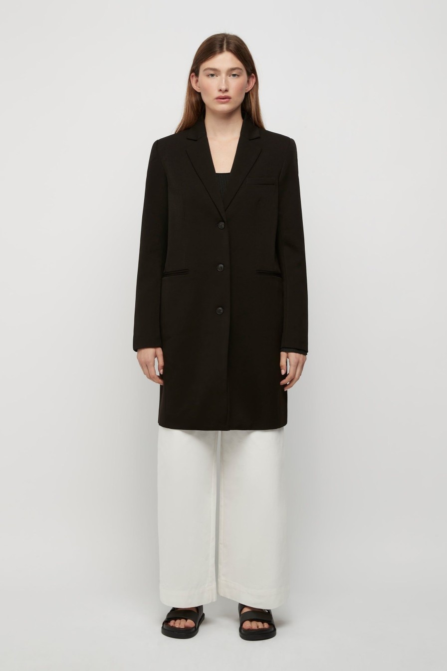 Women Friend of Audrey | Zane Classic Coat Black