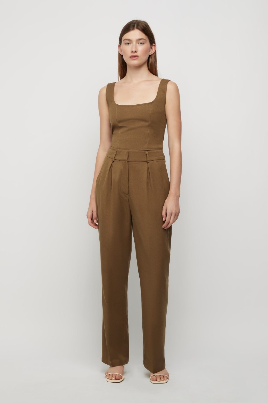 Women Friend of Audrey | Filippa Trousers Taupe