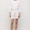 Women Friend of Audrey | Mica Ramie Tie Top White