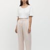 Women Friend of Audrey | Emilion 7/8 Linen Trouser Bone