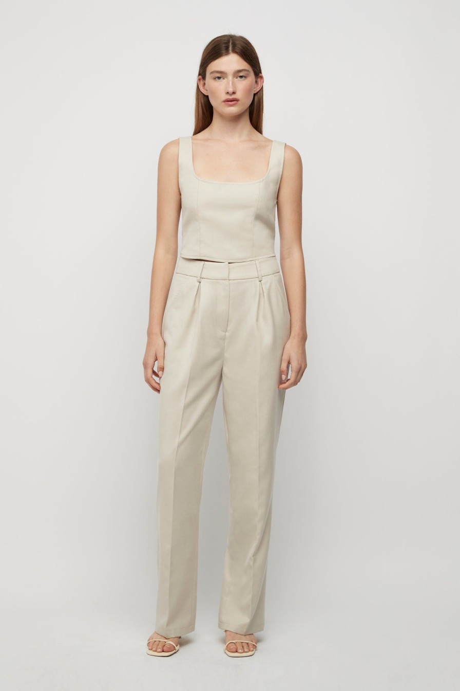 Women Friend of Audrey | Filippa Trousers Winter White