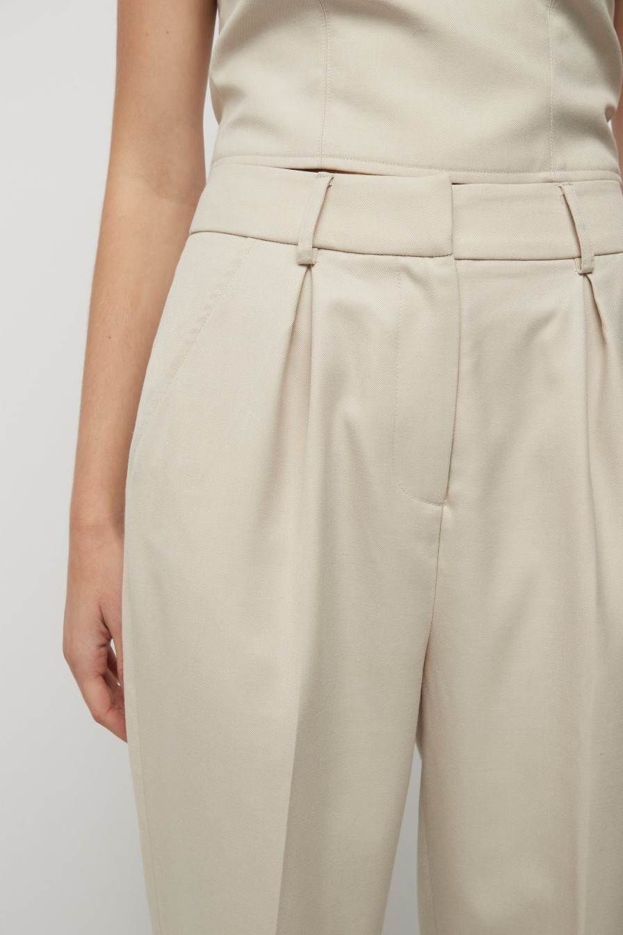 Women Friend of Audrey | Filippa Trousers Winter White