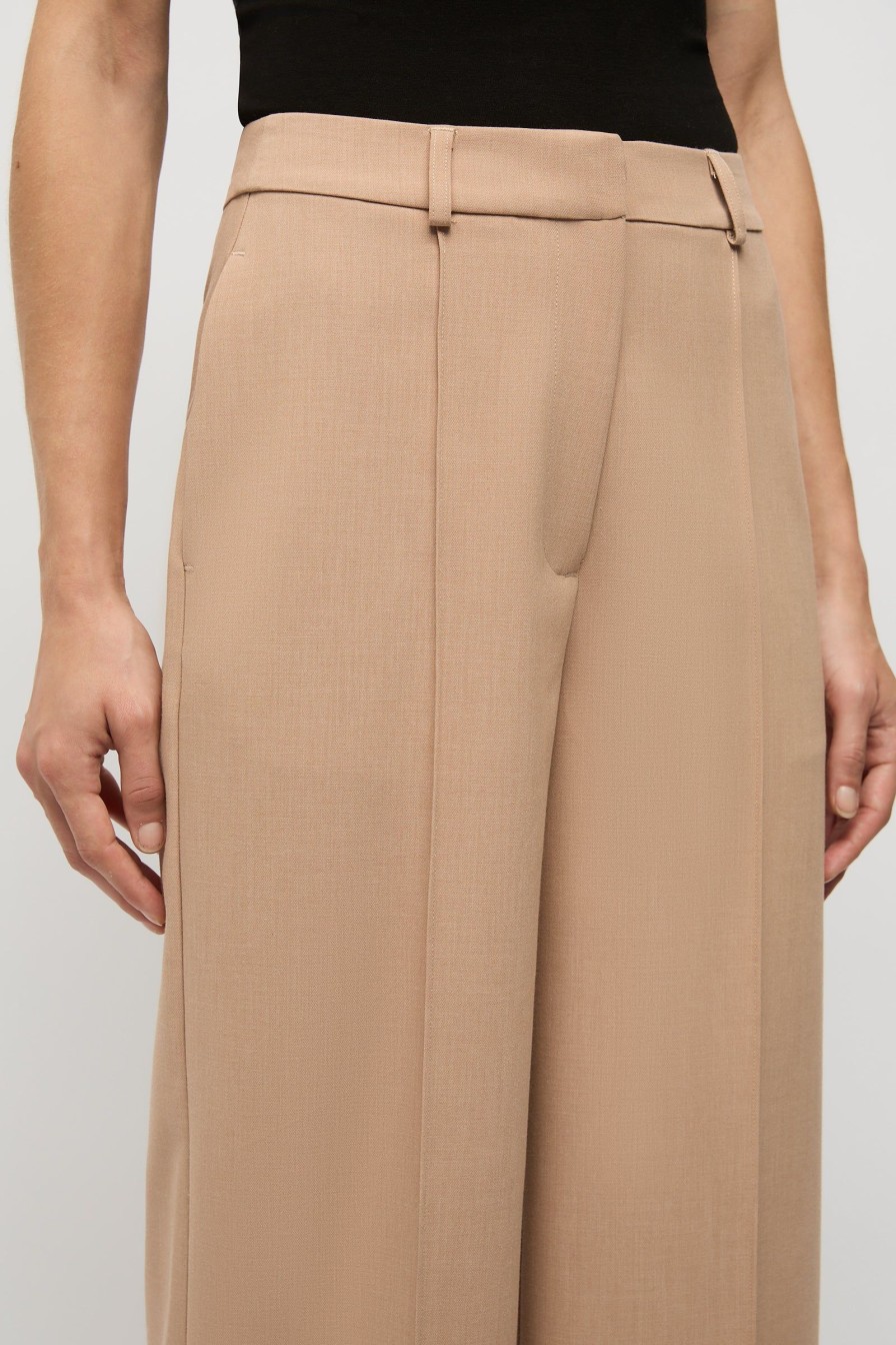 Women Friend of Audrey | Classic Tailored Trouser Natural