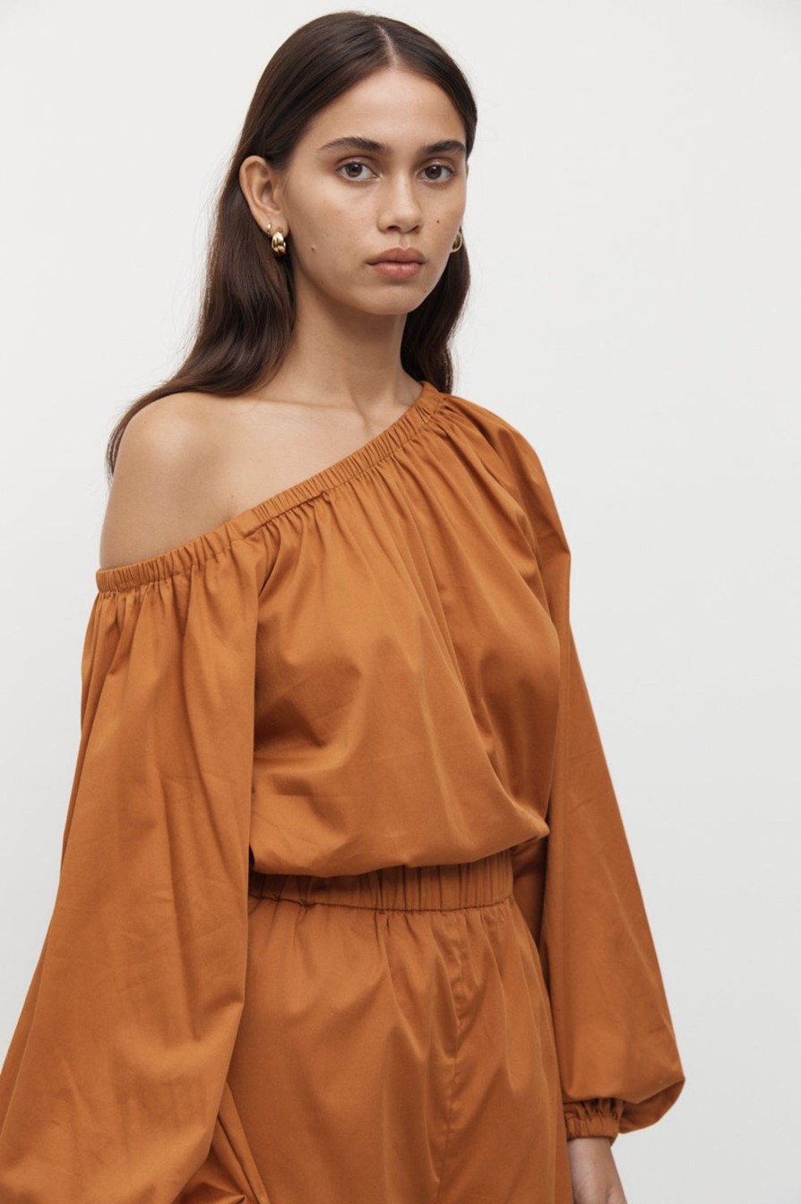 Women Friend of Audrey | Viviers Off Shoulder Top Marmalade