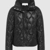 Women Friend of Audrey | Maxwell Quilted Bomber Jacket Black