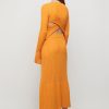 Women Friend of Audrey | Lowry Cross-Back Knit Top Tangerine