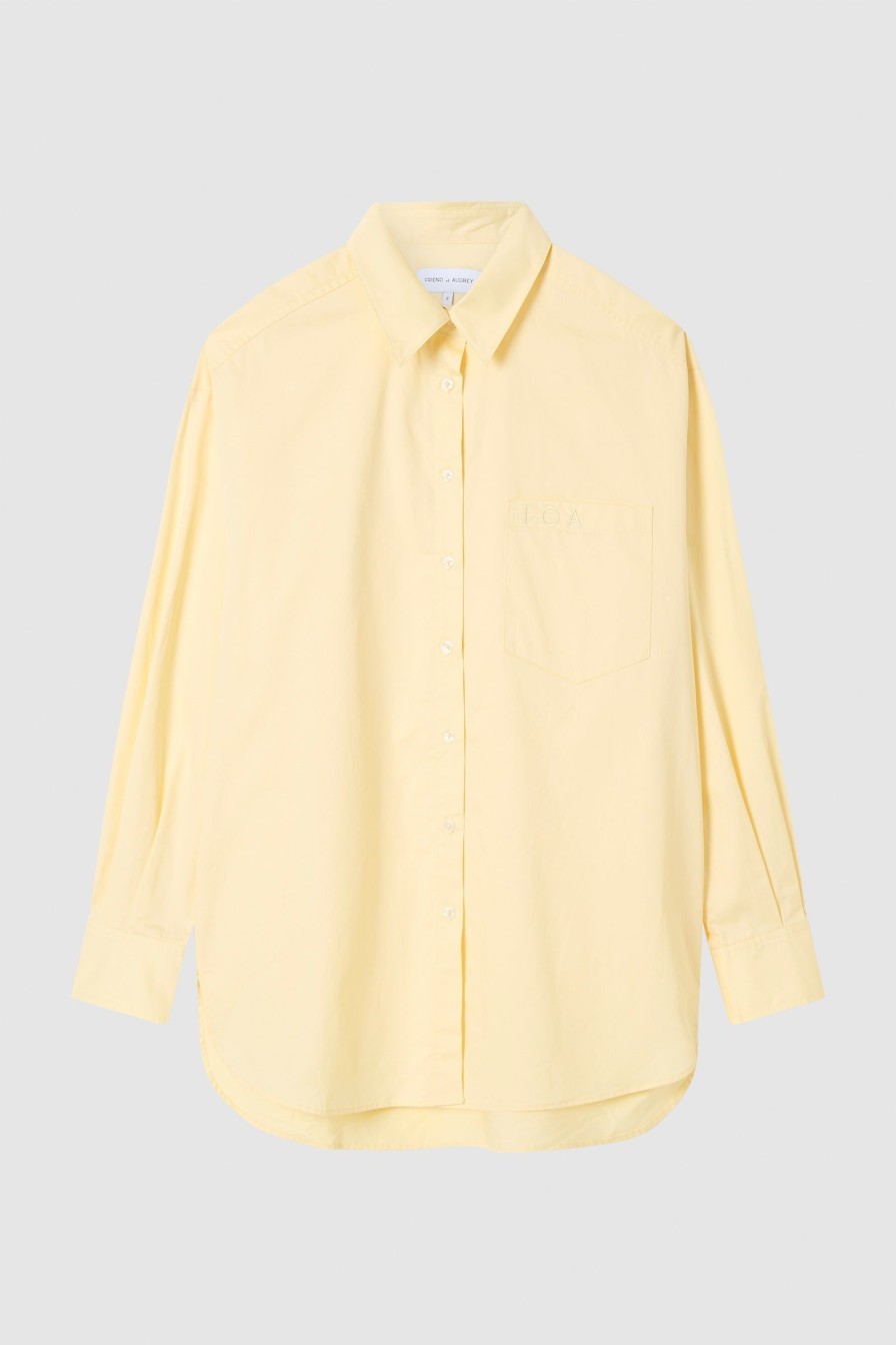 Women Friend of Audrey | Signature Cotton Shirt Lemon Sorbet