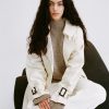 Women Friend of Audrey | Browne Oversized Trench Coat Bone