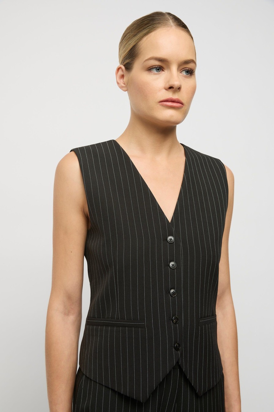 Women Friend of Audrey | Waistcoat Pinstripe