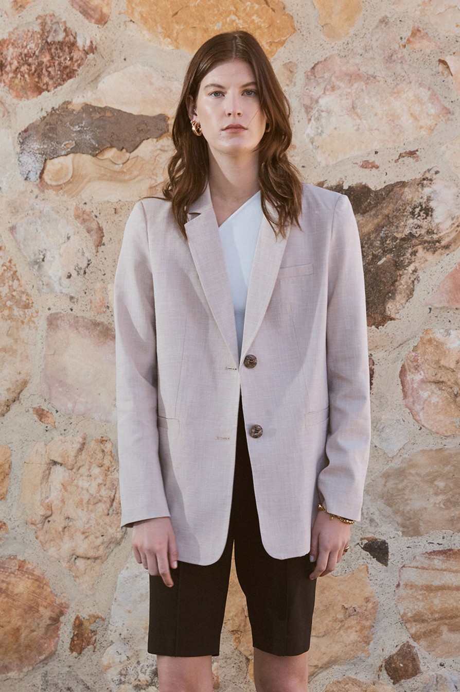 Women Friend of Audrey | Quillan Blazer Blush