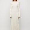 Women Friend of Audrey | Lowry Cross-Back Knit Dress Winter White