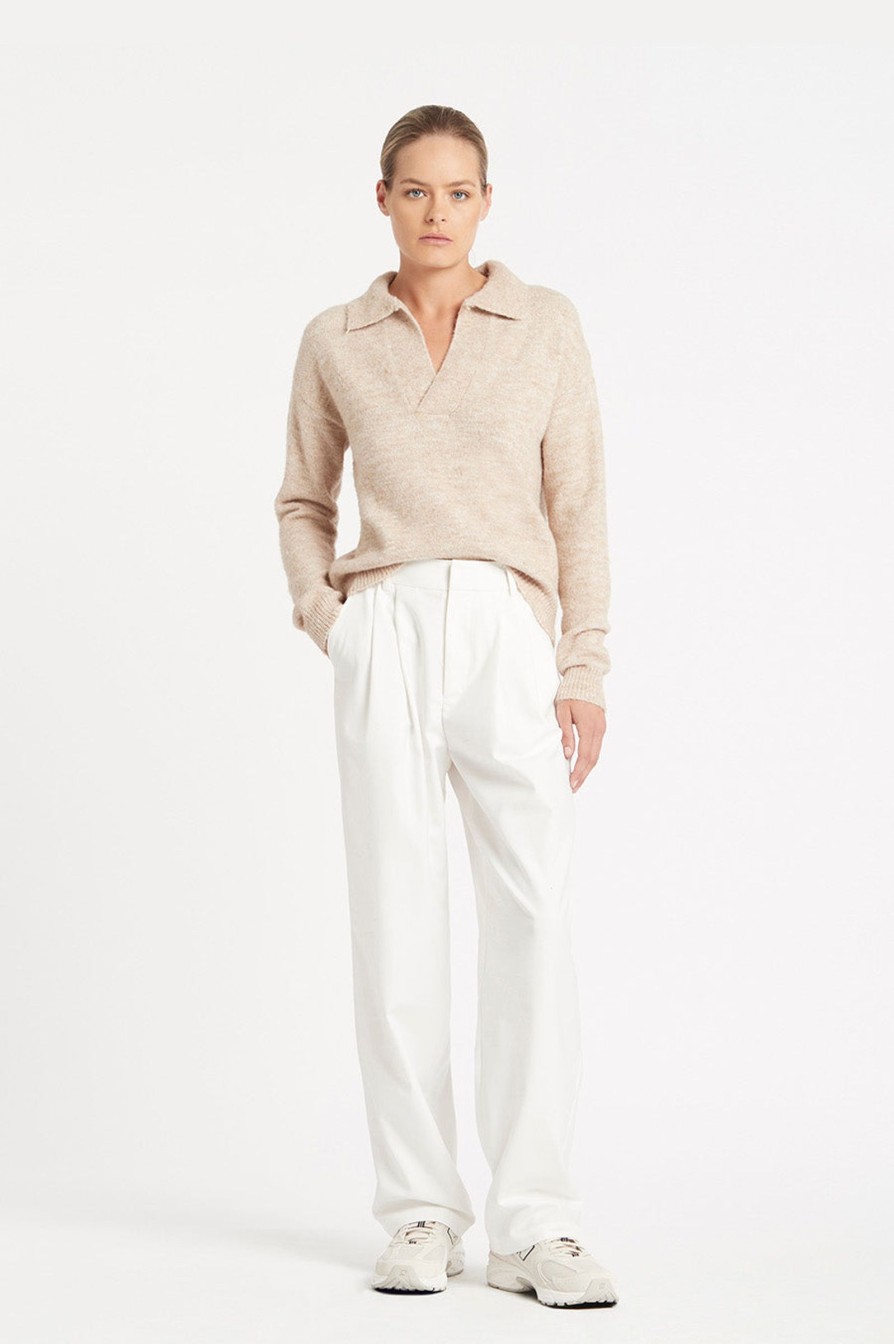 Women Friend of Audrey | Scott Trousers White